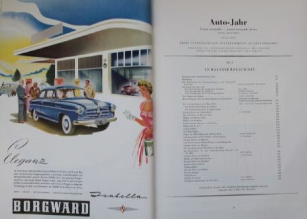 Guichard "Auto-Jahr 3" Automobil-Jahrbuch 1955 (5238)